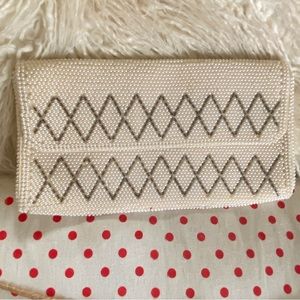 Vintage Faux Pearl Clutch